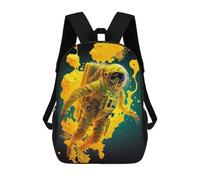 sinyumoney Floating Through Space Zaini Per Bambini, Zaini Scolastici Personalizzati 3D Per Ragazzi E Ragazze, Zaini Scolastici Grandi, Zaini Casual Da Giorno 17inch