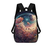 sinyumoney Galactic Cataclysm Cosmic Collision Zaino Per La Scuola Stampato in 3D Borsa Scolastica Per Ragazzi E Ragazze Zaino Per Bambini Zaino Da Viaggio 17inch