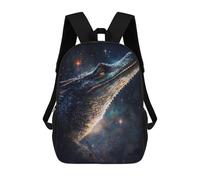 sinyumoney Galactic Dragon Artwork-5 Zaino Scolastico Per Bambini, Stampato in 3D, Borsa Scolastica Alla Moda, Borsa Scolastica Casual Per Ragazzi, Studenti Delle Scuole Elementari E Medie 17inch