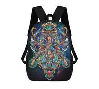 sinyumoney Galactic Goddess Artwork Zaini, Zaino Per Bambini, Borsa Scolastica Per Studenti, Zaini Da Viaggio Stampati in 3D, Zaino Accessorio Moda, Zaini Impermeabili Per Bambini 17inch