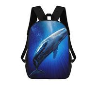 sinyumoney Galactic Humpback Whale Zaino Per Bambini Con Stampa 3D, Borsa Scolastica Per Ragazzi, Zainetto Casual, Borsa Divertente Per Bambini E Adolescenti 17inch