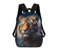 sinyumoney Galactic Tiger Majesty -7 Zaino Per La Scuola Stampato in 3D Borsa Scolastica Per Ragazzi E Ragazze Zaino Per Bambini Zaino Da Viaggio 17inch