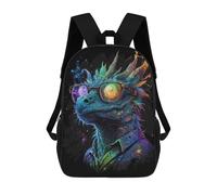 sinyumoney Galactic Wolf - 16 zaino scolastico resistente all'acqua, per computer portatile, ideale per viaggi, lavoro e uso quotidiano, Stile-21-1, 17"