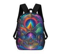 sinyumoney Gate to The Multiverse -1 Zaini, Zaino Per Bambini, Borsa Scolastica Per Studenti, Zaini Da Viaggio Stampati in 3D, Zaino Accessorio Moda, Zaini Impermeabili Per Bambini 17inch