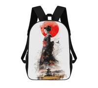 sinyumoney Geisha Japan Art Zaino Scolastico Stampato in 3D, Borse Scolastiche Per Ragazzi E Ragazze, Zaino Per Laptop Per Bambini/studenti/adulti 17inch