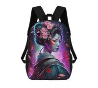 sinyumoney Geisha Traditions Persist Zaini Per Bambini, Zaini Scolastici Personalizzati 3D Per Ragazzi E Ragazze, Zaini Scolastici Grandi, Zaini Casual Da Giorno 17inch
