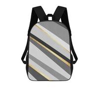 sinyumoney Geometric Textures IV Zaino, Borsa Scolastica Stampata in 3D, Borsa Per Il Pranzo Scolastico, Zaino Da Viaggio, Zaino Per Amici, Zaino Scolastico Per Ragazze E Ragazzi 17inch