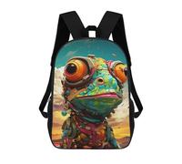 sinyumoney Giraffe Astronaut in Space Suit - Zaino scolastico stampato 3D, per bambini, alla moda e casual, per ragazzi, studenti delle scuole elementari e college, Stile: 9., 17"