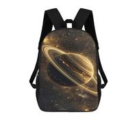 sinyumoney Giraffe Astronaut in Space Suit - Zaino scolastico stampato 3D, per bambini, alla moda e casual, per ragazzi, studenti delle scuole elementari e college, Stile: 14., 17"