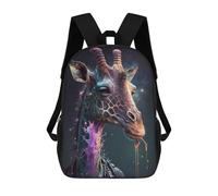 sinyumoney Giraffe Mythical Zaini Per Bambini Zaino Scolastico Borsa Scolastica Stampata in 3D Borsa Scolastica Per Ragazzi Studenti Delle Scuole Elementari E Medie 17inch