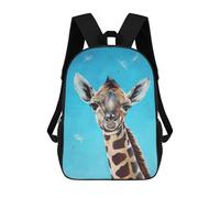 sinyumoney Giraffe Zaini Per Bambini Zaino Scolastico Borsa Scolastica Stampata in 3D Borsa Scolastica Per Ragazzi Studenti Delle Scuole Elementari E Medie 17inch