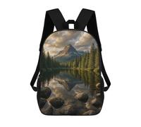 sinyumoney Giraffe Zaino scolastico, professionale e resistente, ideale per il campeggio, le avventure all'aria aperta e i viaggi quotidiani, Stile-21, 17"