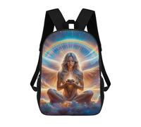 sinyumoney Goddess Angel Zaino Per La Scuola Stampato in 3D Borsa Scolastica Per Ragazzi E Ragazze Zaino Per Bambini Zaino Da Viaggio 17inch