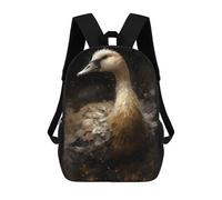 sinyumoney Goose Adorable Zaino Scolastico Alla Moda Per Studenti, Adatto A Ragazzi E Ragazze, Ideale Per Viaggi All'aperto E Attività Ricreative. 17inch