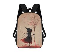 sinyumoney Grim Reaper Zaini Per Bambini, Borsa Scolastica Stampata in 3D, Zaino Per Bambini, Zaini Da Viaggio, Borse Per Bambini, Borse Per Libri, Borsa Scolastica Per Bambini 17inch