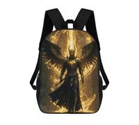 sinyumoney Guardian of The Rift Zaino Scolastico Per Bambini, Stampato in 3D, Borsa Scolastica Alla Moda, Borsa Scolastica Casual Per Ragazzi, Studenti Delle Scuole Elementari E Medie 17inch