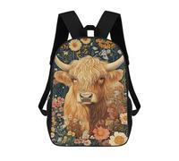 sinyumoney Guitar in Starry Night Sky-1 Zaini Bambini Zaino Scuola Stampato In 3D Per Bambini Zaini Da Viaggio Borse Per Libri Per Bambini Zaino Scuola, Stile 19, 17"