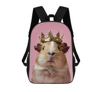 sinyumoney Hamster King Zaino Scolastico Alla Moda Per Studenti, Adatto A Ragazzi E Ragazze, Ideale Per Viaggi All'aperto E Attività Ricreative. 17inch