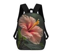 sinyumoney Hibiscus Flower Macro Zaino Per La Scuola Stampato in 3D Borsa Scolastica Per Ragazzi E Ragazze Zaino Per Bambini Zaino Da Viaggio 17inch