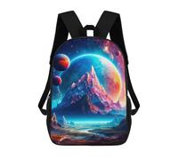 sinyumoney Hidden World Zaini Stampati in 3D, Borsa Scolastica Casual Per Bambini, Borsa Scolastica Alla Moda Per Ragazzi, Studenti Delle Scuole Medie 17inch