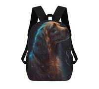 sinyumoney Irish Setter Dog Zaino Scolastico Per Bambini, Zaino Casual Da Viaggio Per Ragazzi E Ragazze, Zaino Da Giorno Di Grande Capacità 17inch