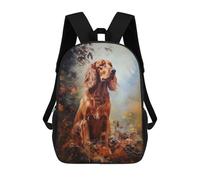 sinyumoney Irish Setter Zaino Per Bambini, Borsa Scolastica Di Grande Capacità, Zaino Per Studenti, Zaino Per Ragazzi, Ragazze, Adulti, Adolescenti 17inch