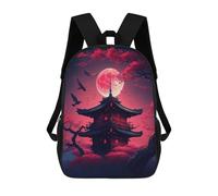 sinyumoney Japan Landscape Zaino Per La Scuola Stampato in 3D Borsa Scolastica Per Ragazzi E Ragazze Zaino Per Bambini Zaino Da Viaggio 17inch