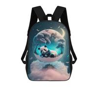 sinyumoney Journey Through Dreamland Zaino Scolastico Per Bambini, Borsa Scolastica Stampata in 3D Per Ragazzi, Studenti Delle Scuole Elementari E Medie 17inch