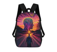 sinyumoney Journey to The Mind's Eye Zaino, Zaino Per Bambini, Borsa Scolastica Per Studenti, Zaino Per Libri, Borsa Scolastica Stampata in 3D Per Ragazzi E Ragazze 17inch