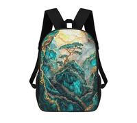 sinyumoney Journey to The Sacred Tree Zaino Scolastico Zaini Scolastici Per Ragazze Zaini Per Ragazzi Con Tasche Borsa Scolastica Alla Moda Zaino Per Bambini 17inch