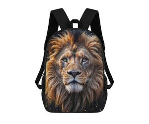 sinyumoney Kings Majesty Zaino Per Bambini Borsa Scolastica Per Ragazzi Cartone Animato Stampa 3D Borsa Scolastica Per Studenti Zaino Per Laptop Per Ragazzi E Ragazze 17inch