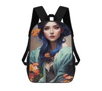 sinyumoney Lady Zaino Scolastico Per Bambini Alla Moda Casual Zaini Per Bambini Stampati in 3D Borse Scolastiche Per Ragazzi Zaino Grande 17inch