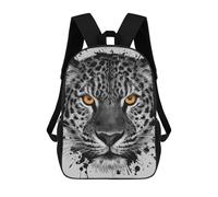 sinyumoney Leopard Watercolor Zaini Casual Per Bambini, Borse Scolastiche Per Ragazzi E Ragazze, Zaini Per Libri, Zaini 17inch