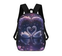 sinyumoney Love in The Night Sky Zaini Per Bambini, Zaini Scolastici Personalizzati 3D Per Ragazzi E Ragazze, Zaini Scolastici Grandi, Zaini Casual Da Giorno 17inch