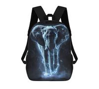 sinyumoney Luminescent Elephant Stomp Zaino Scolastico Per Bambini, Borsa Scolastica Stampata in 3D Per Ragazzi, Studenti Delle Scuole Elementari E Medie 17inch