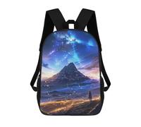 sinyumoney Magic Anime Landscape Zaino Scolastico Stampato in 3D, Borse Scolastiche Per Ragazzi E Ragazze, Zaino Per Laptop Per Bambini/studenti/adulti 17inch