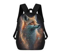 sinyumoney Magical Fox Artwork Zaino Per Ragazzi, Studenti Adolescenti, Zainetti Per Ragazze, Borse Per Bambini, Scuola Elementare, Scuola Media, Borsa Per Libri 17inch