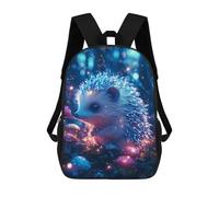 sinyumoney Magical Hedgehog Zaino Scolastico Alla Moda Per Studenti, Adatto A Ragazzi E Ragazze, Ideale Per Viaggi All'aperto E Attività Ricreative. 17inch
