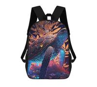 sinyumoney Magical Sea Turtle Zaino Scolastico Alla Moda Per Studenti, Adatto A Ragazzi E Ragazze, Ideale Per Viaggi All'aperto E Attività Ricreative. 17inch