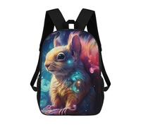 sinyumoney Magical Squirrel in Space Zaino Per La Scuola Stampato in 3D Borsa Scolastica Per Ragazzi E Ragazze Zaino Per Bambini Zaino Da Viaggio 17inch