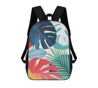 sinyumoney Minimalist Floral 80 Zaino Per Bambini, Borsa Scolastica Per Ragazzi E Adolescenti, Regalo, Zaino Da Viaggio, Zaino Scolastico, Borsa Per Libri 17inch
