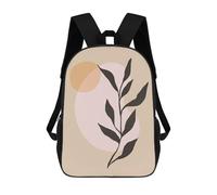 sinyumoney Minimalist Floral A50 Zaino Per Bambini, Borsa Scolastica Per Ragazzi E Adolescenti, Regalo, Zaino Da Viaggio, Zaino Scolastico, Borsa Per Libri 17inch