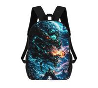 sinyumoney Mountains of Madness Zaino Scolastico Per Bambini, Borsa Scolastica Stampata in 3D Per Ragazzi, Studenti Delle Scuole Elementari E Medie 17inch