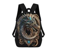 sinyumoney Mystical Cosmic Dragon Zaino Impermeabile Da Viaggio, Borsa Per Computer Per Ragazze Adolescenti, Ragazzi, Donne E Uomini 17inch