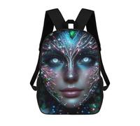 sinyumoney Mystical Forest Portrait Zaini Casual Per Bambini, Borse Scolastiche Per Ragazzi E Ragazze, Zaini Per Libri, Zaini 17inch