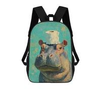 sinyumoney Mystical Mushroom House in Forest Zaini Per Bambini, Zaino Scuola Stampato 3D Per Bambini, Zaino Da Viaggio, Borsa Per Libri Per Bambini Borsa Da Scuola, Stile: 9., 17"