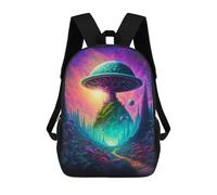 sinyumoney Mystical Mushroom Universe Zaino, Borsa Scolastica Stampata in 3D, Borsa Per Il Pranzo Scolastico, Zaino Da Viaggio, Zaino Per Amici, Zaino Scolastico Per Ragazze E Ragazzi 17inch
