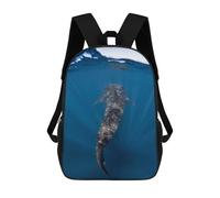 sinyumoney Ocean Deep Zaino Per Bambini, Zaino Scolastico Per Bambini, Zaini Scolastici Stampati in 3D Per Ragazzi E Studenti Adolescenti 17inch