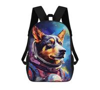sinyumoney Panda Astronaut Space Suit-1 Zaini Per Bambini, Zaino Scuola Stampato 3D Per Bambini, Zaino Da Viaggio, Borsa Per Libri Per Bambini Borsa Da Scuola, Stile: 14., 17"