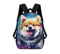 sinyumoney Panda Astronaut Space Suit-1 Zaini Per Bambini, Zaino Scuola Stampato 3D Per Bambini, Zaino Da Viaggio, Borsa Per Libri Per Bambini Borsa Da Scuola, Stile-24, 17"